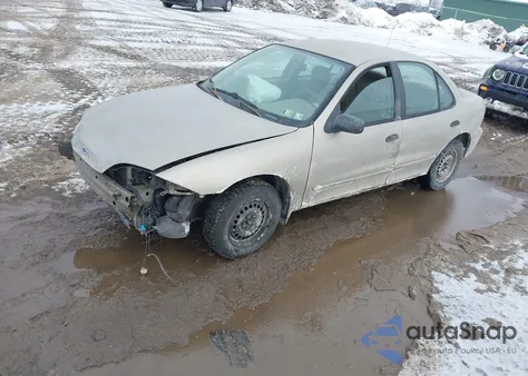 2002 Chevrolet Cavalier из США, поврежденный, VIN 1G1JC524X27435085